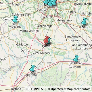 Mappa Via Garavaglia, 27100 Pavia PV, Italia (25.2225)