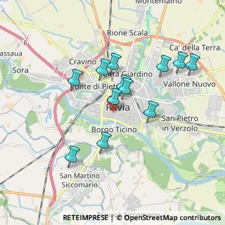 Mappa Via Filippo Cossa, 27100 Pavia PV, Italia (1.66)