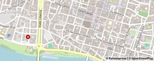 Mappa Pavia