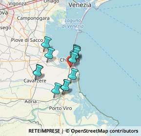 Mappa Via Papa Giovanni XXIII, 30015 Chioggia VE, Italia (9.02923)