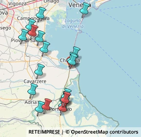 Mappa Via Papa Giovanni XXIII, 30015 Chioggia VE, Italia (17.462)