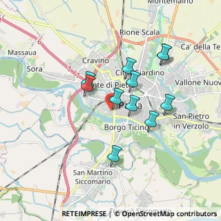 Mappa Via Giacomo Franchi, 27100 Pavia PV, Italia (1.52364)