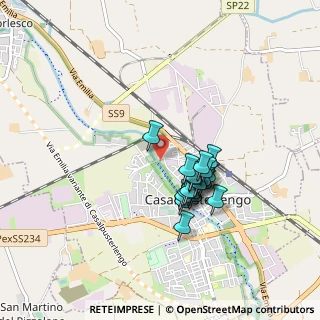 Mappa Viale Generale Cadorna, 26841 Casalpusterlengo LO, Italia (0.698)
