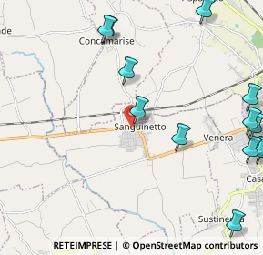 Mappa Via Cà Dè Micheli, 37058 Sanguinetto VR, Italia (2.83333)