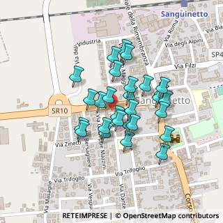 Mappa Via Cà Dè Micheli, 37058 Sanguinetto VR, Italia (0.16071)