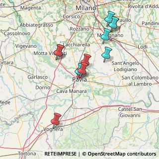 Mappa Via Stilicone, 27100 Pavia PV, Italia (14.71545)