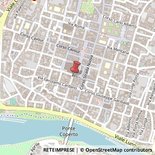 Mappa Via Rezia, 4, 27100 Pavia, Pavia (Lombardia)