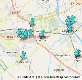 Mappa Via Bianchi Antonio, 37045 Legnago VR, Italia (2.39188)
