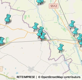 Mappa Via a . Gramsci, 46033 Castel D'ario MN, Italia (5.65294)