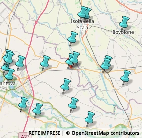 Mappa Via a . Gramsci, 46033 Castel D'ario MN, Italia (9.97)