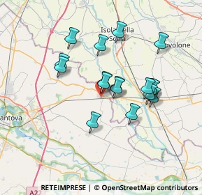 Mappa Via a . Gramsci, 46033 Castel D'ario MN, Italia (6.04294)