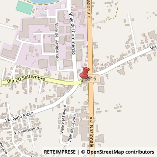 Mappa Via XX Settembre, 19, 35047 Solesino, Padova (Veneto)