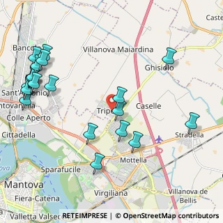 Mappa Via Piave, 46030 San Giorgio di Mantova MN, Italia (2.628)
