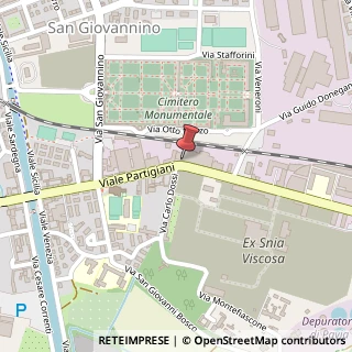 Mappa Viale Montegrappa, 2/A, 27100 Pavia, Pavia (Lombardia)