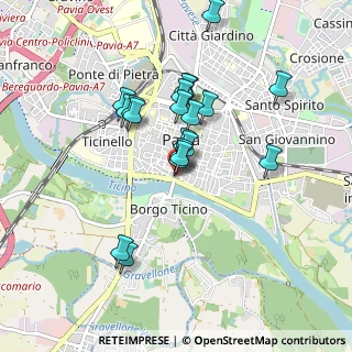 Mappa Piazzale Ponte Ticino, 27100 Pavia PV, Italia (0.759)