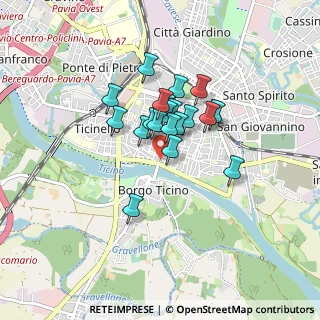 Mappa Piazzale Ponte Ticino, 27100 Pavia PV, Italia (0.578)