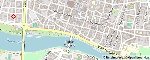 Mappa Pavia