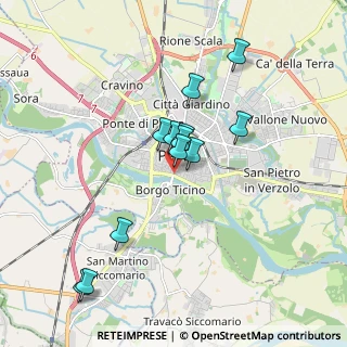 Mappa Piazzale Ponte Ticino, 27100 Pavia PV, Italia (1.57667)