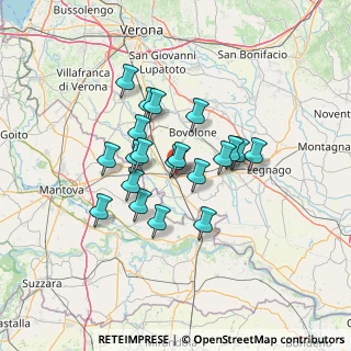 Mappa Via Canton, 37054 Nogara VR, Italia (10.5865)
