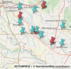 Mappa Via Aldo Moro, 37045 Legnago VR, Italia (16.80067)