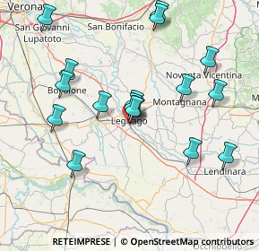 Mappa Via Aldo Moro, 37045 Legnago VR, Italia (15.33471)