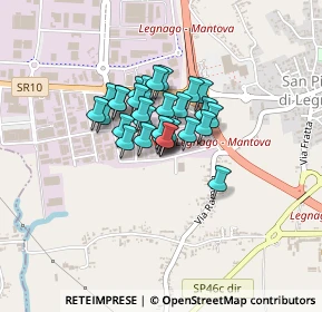 Mappa Via moratello, 37045 Legnago VR, Italia (0.23448)