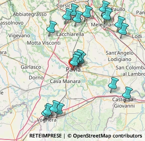 Mappa Via Maestri Comacini, 27100 Pavia PV, Italia (18.4085)