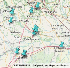 Mappa Via Maestri Comacini, 27100 Pavia PV, Italia (18.145)