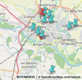 Mappa Via Maestri Comacini, 27100 Pavia PV, Italia (2.055)