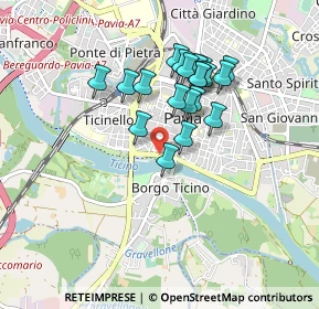 Mappa Via Maestri Comacini, 27100 Pavia PV, Italia (0.726)
