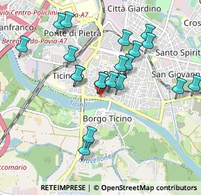 Mappa Via Maestri Comacini, 27100 Pavia PV, Italia (0.91)