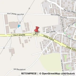 Mappa Via caselle 76, 10040 Leini, Torino (Piemonte)