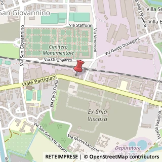 Mappa Viale Montegrappa, 4, 27100 Pavia, Pavia (Lombardia)