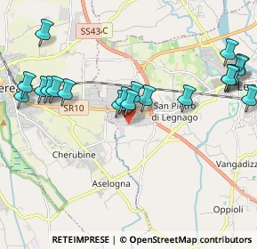 Mappa Via Giuseppe Toniolo, 37045 Legnago VR, Italia (2.3545)