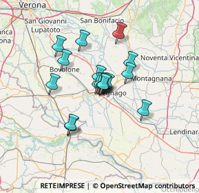 Mappa Via Giuseppe Toniolo, 37045 Legnago VR, Italia (9.18647)