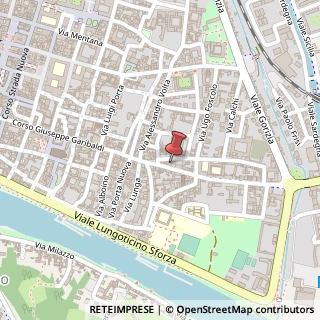 Mappa Corso Giuseppe Garibaldi, 44, 27100 Pavia, Pavia (Lombardia)