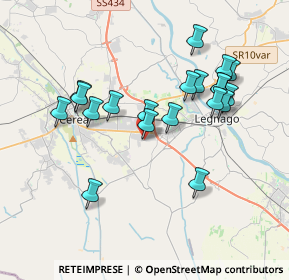 Mappa Viale dell'Artigianato, 37045 Legnago VR, Italia (3.569)