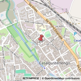 Mappa Vicolo Galleani, 3, 26841 Casalpusterlengo, Lodi (Lombardia)