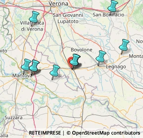 Mappa Via Robert Kennedy, 37054 Nogara VR, Italia (14.44667)