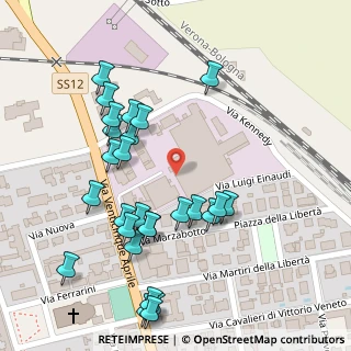 Mappa Via Robert Kennedy, 37054 Nogara VR, Italia (0.12593)