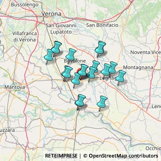 Mappa Piazza della Vittoria, 37058 Sanguinetto VR, Italia (9.341)