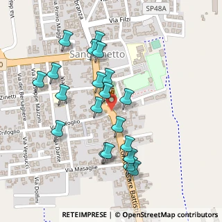Mappa Piazza della Vittoria, 37058 Sanguinetto VR, Italia (0.235)