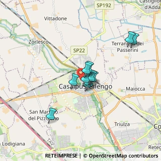 Mappa Via Monte Rosa, 26841 Casalpusterlengo LO, Italia (1.20909)
