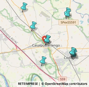 Mappa Via Monte Rosa, 26841 Casalpusterlengo LO, Italia (4.29)