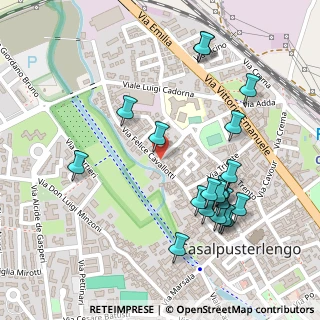Mappa Via Monte Rosa, 26841 Casalpusterlengo LO, Italia (0.27)