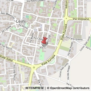 Mappa Via Ricciolio, 24, 10040 Leini, Torino (Piemonte)