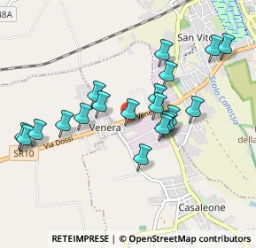 Mappa Via Carducci, 37052 Casaleone VR, Italia (0.8815)