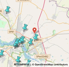 Mappa Via Mincio, 46030 Mottella MN, Italia (5.62692)