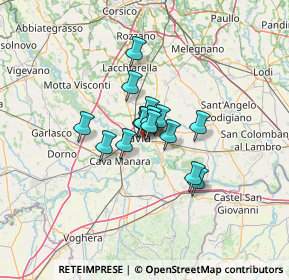 Mappa Viale Montegrappa, 27100 Pavia PV, Italia (7.44333)