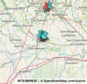 Mappa Viale Montegrappa, 27100 Pavia PV, Italia (6.8275)